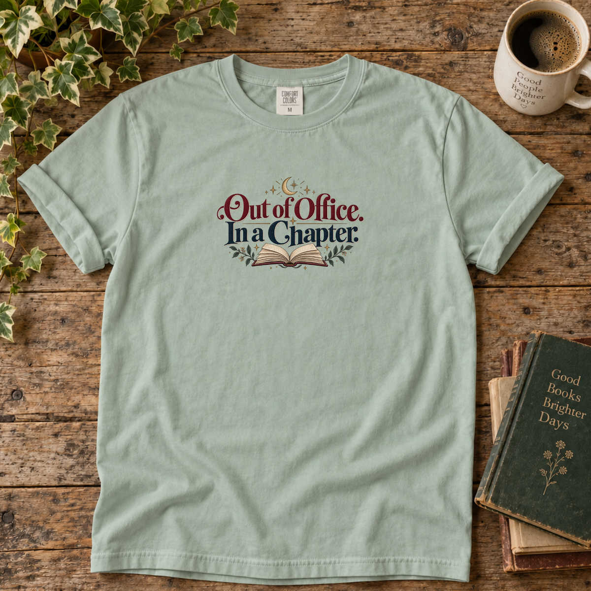 out of office in a chapter. t-shirt