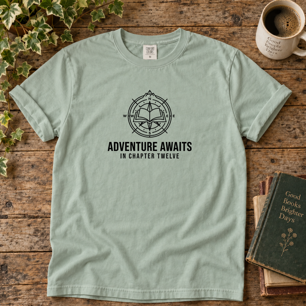 adventure awaits. t-shirt