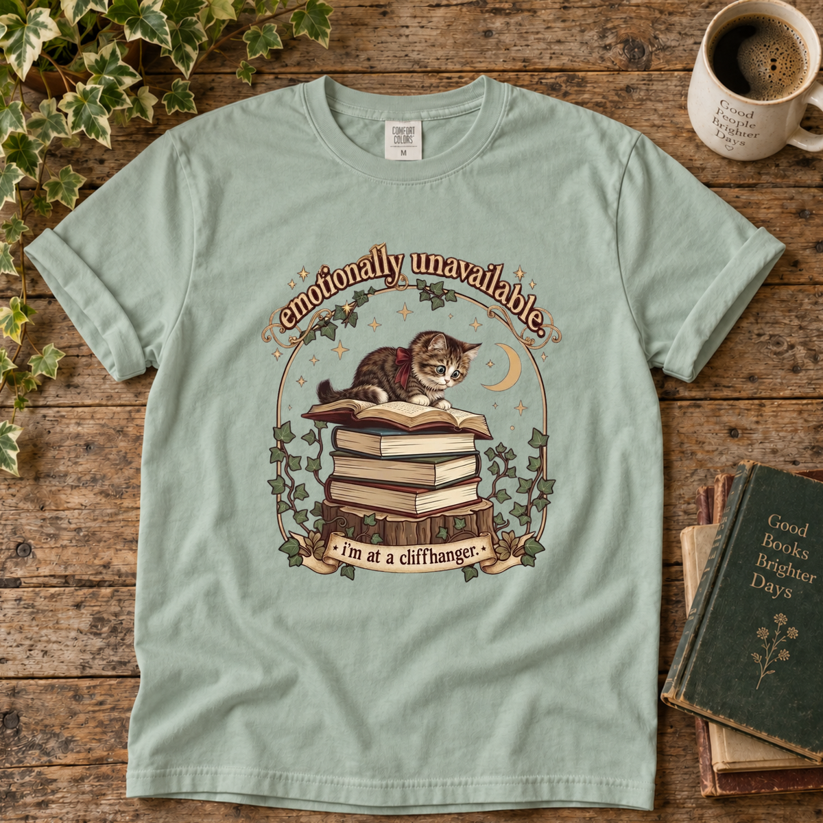 emotionally unavailable cat. t-shirt