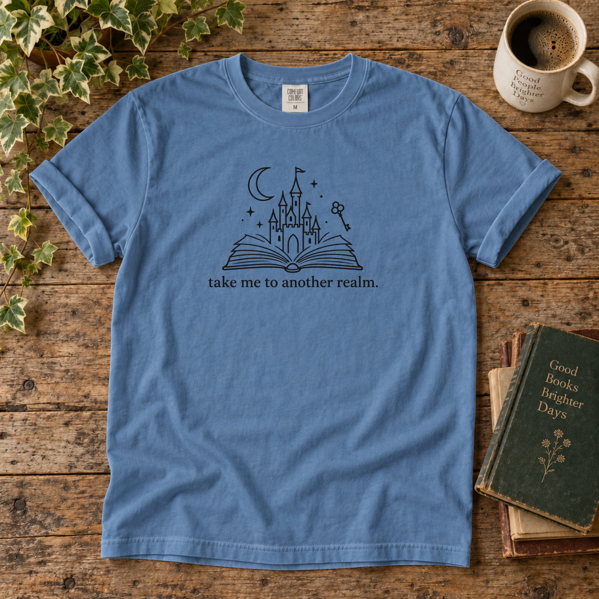 take me to another realm. t-shirt