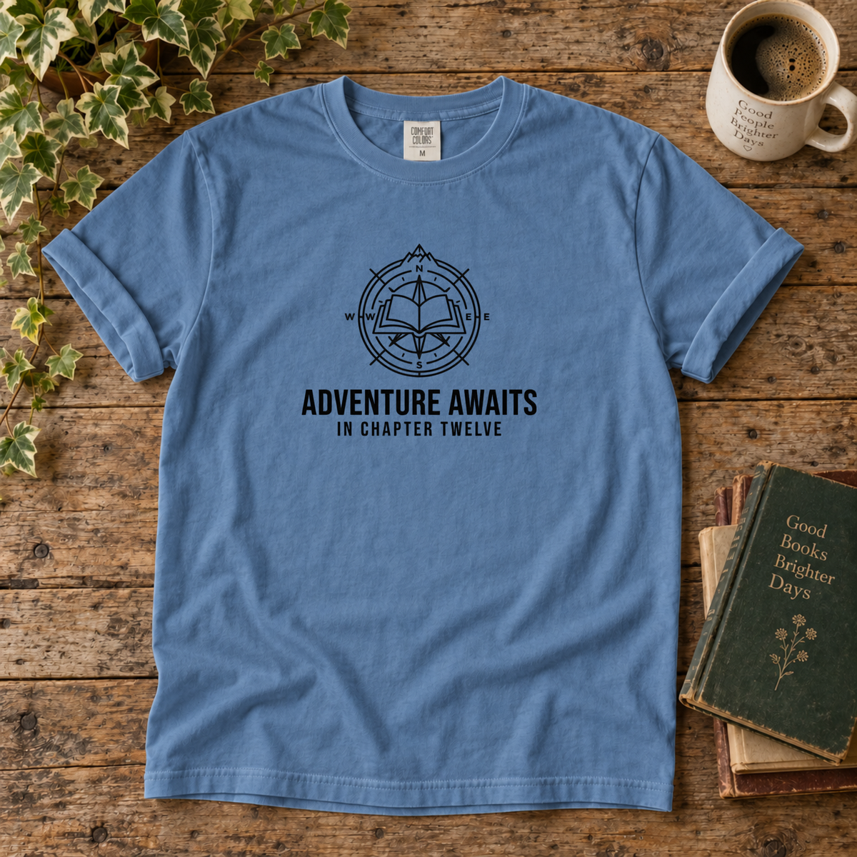 adventure awaits. t-shirt