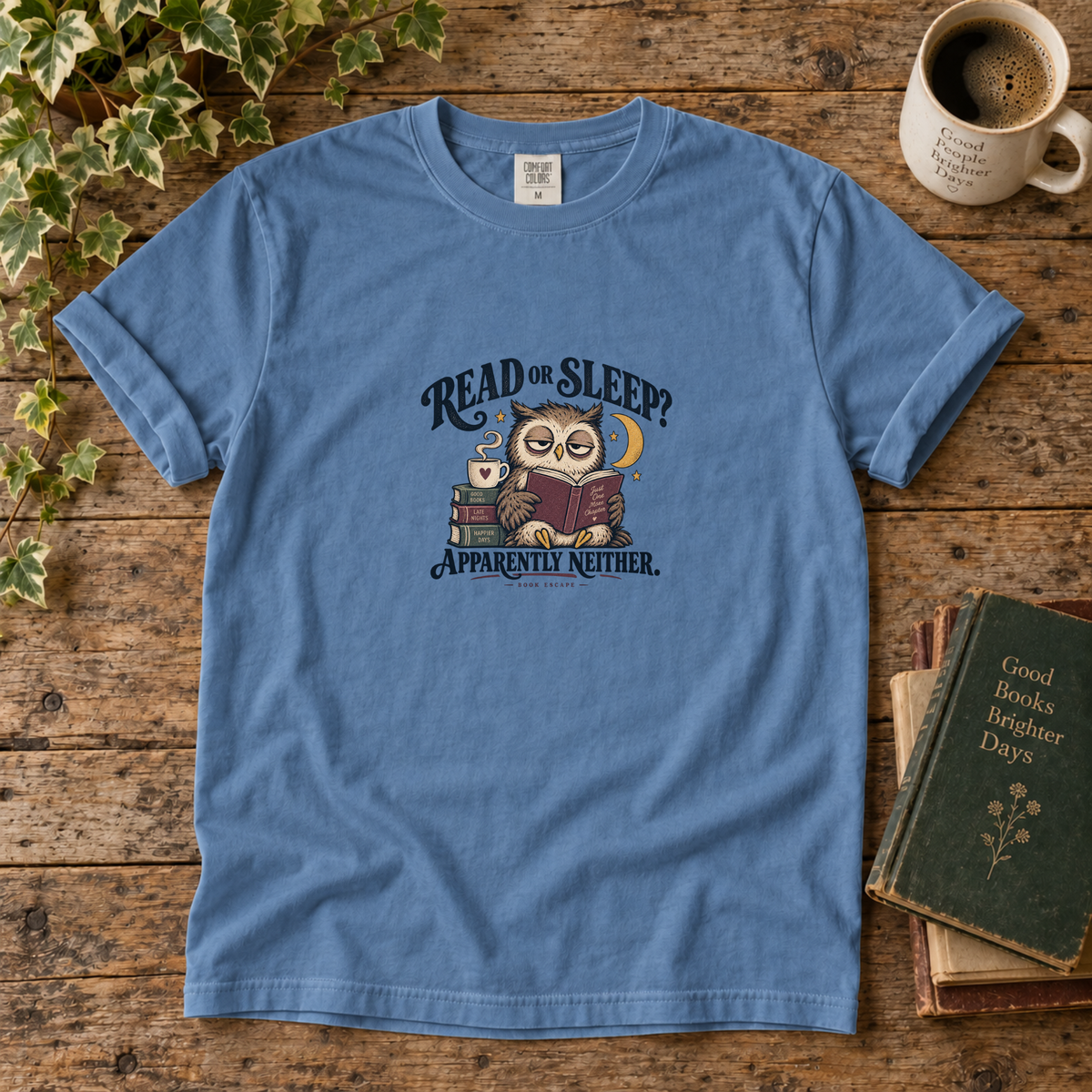 read or sleep? t-shirt