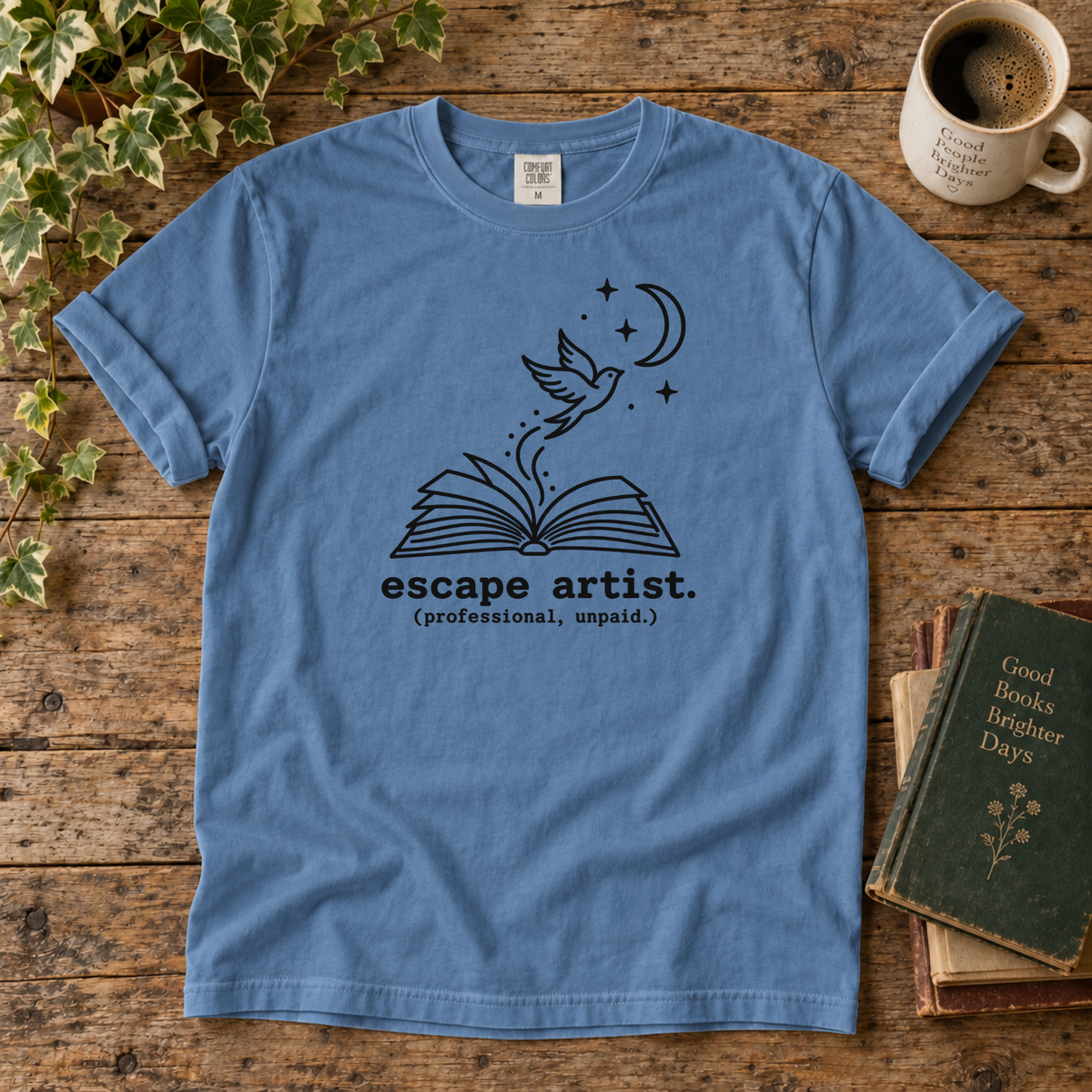 escape artist. t-shirt