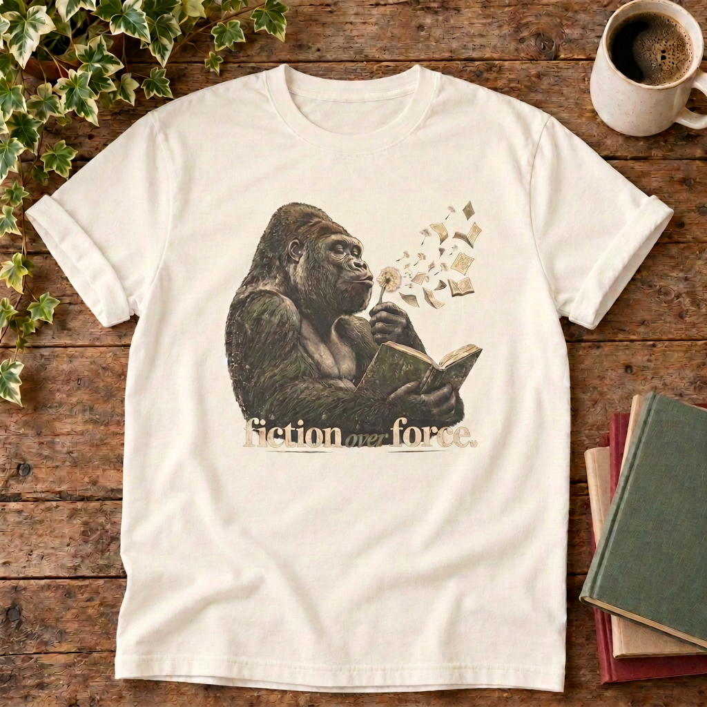 Fiction over force mockup with a further 10 percent design enlargement