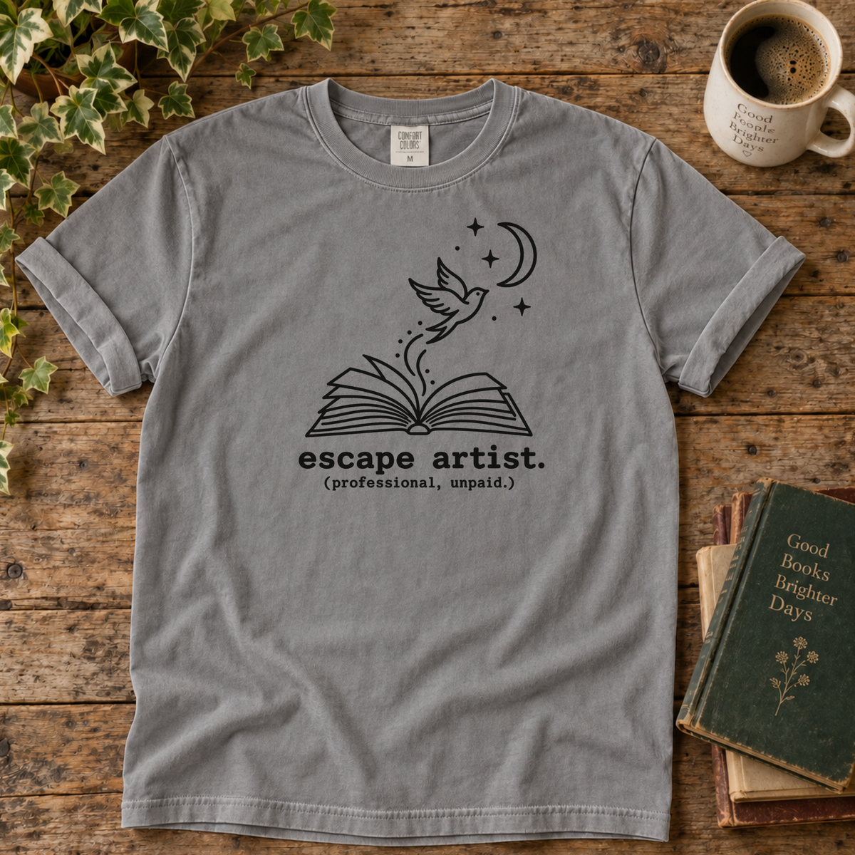 escape artist. t-shirt