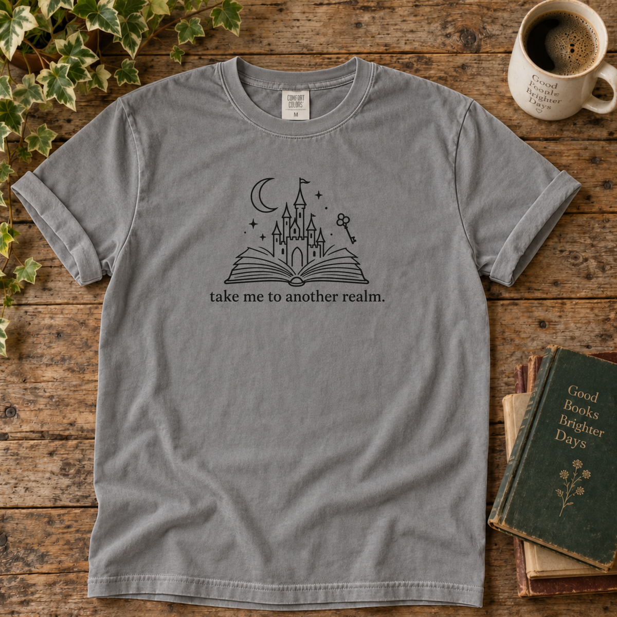 take me to another realm. t-shirt