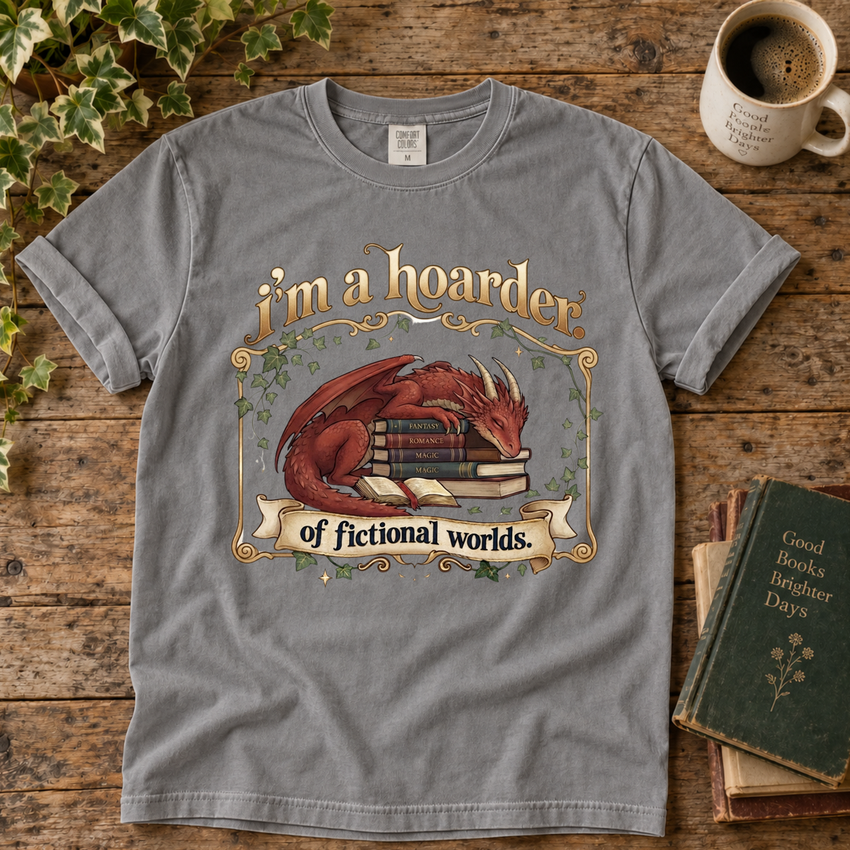 i am a hoarder. t-shirt