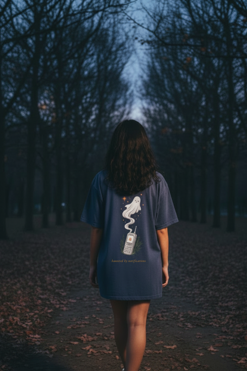 read at 11:47pm. ghost t-shirt | relaxed fit