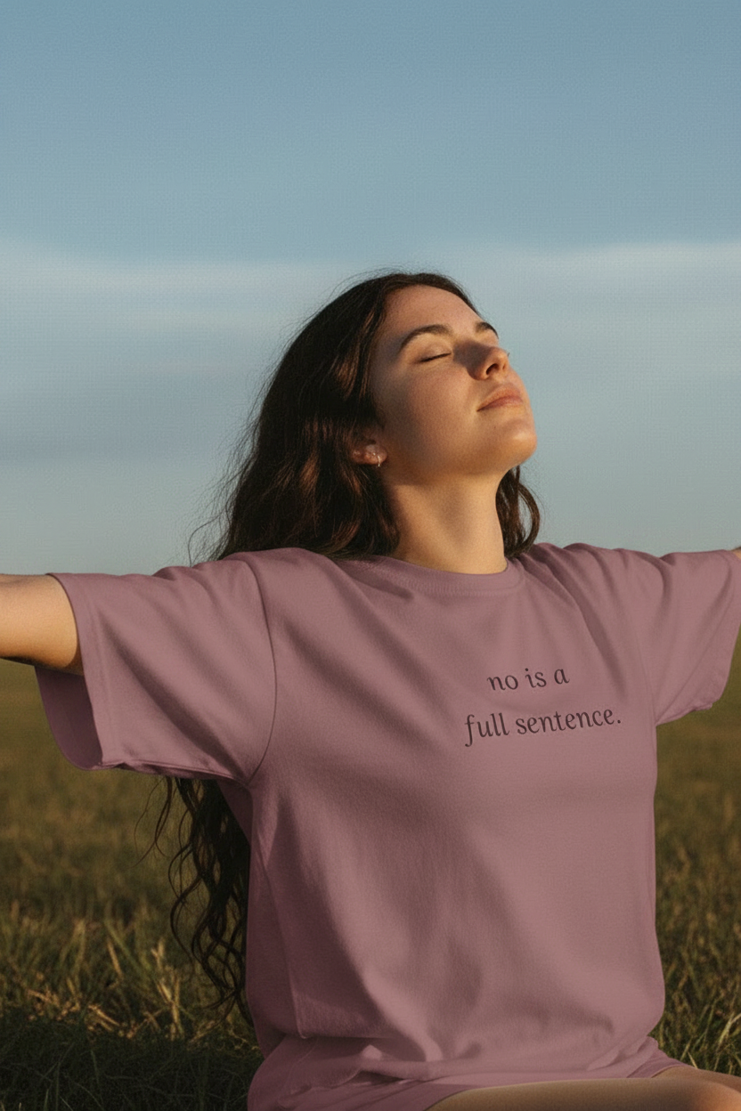 no is a full sentence - mauve