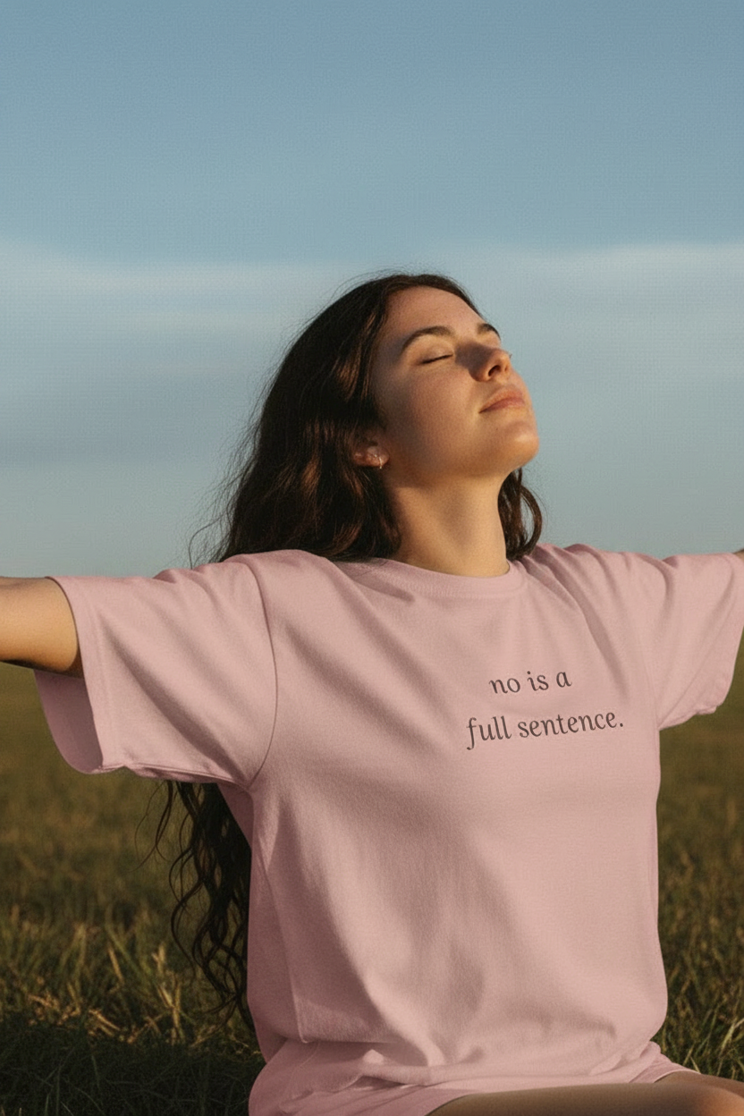 no is a full sentence - pink