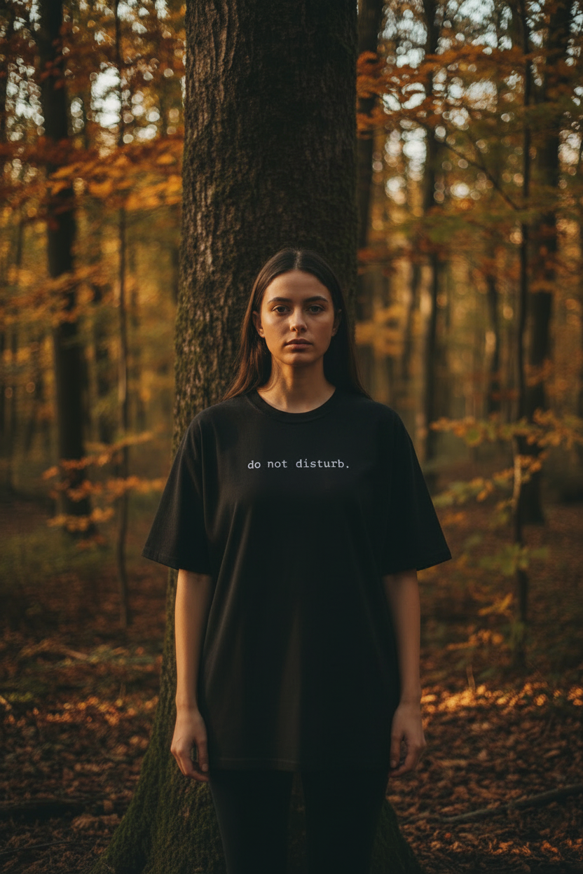 do not disturb - black