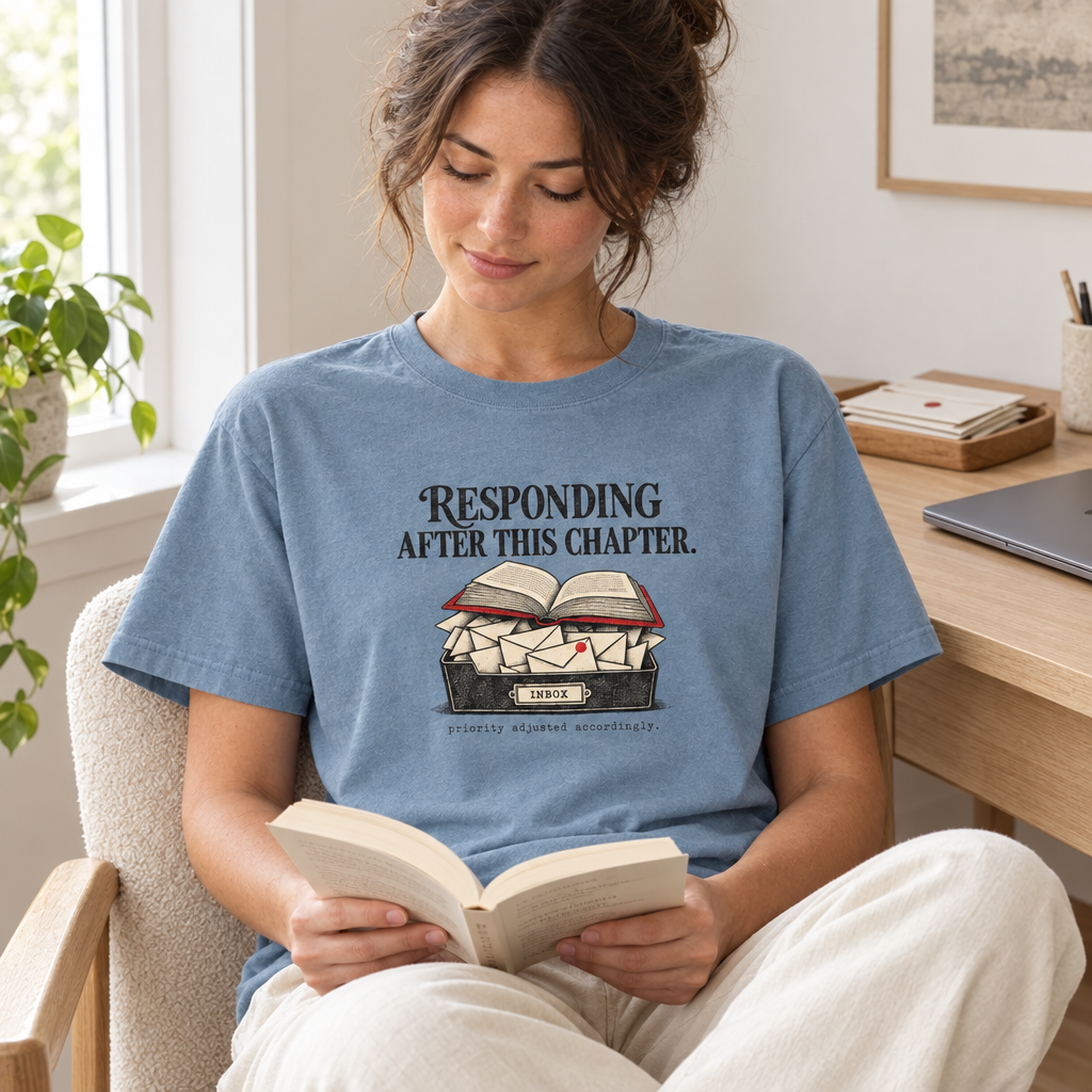 responding after this chapter. t-shirt