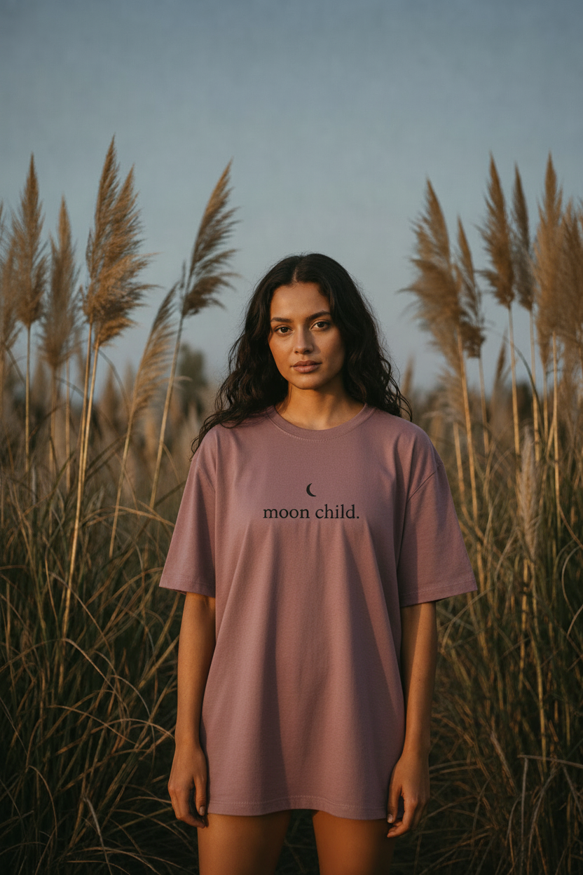 moon child - mauve