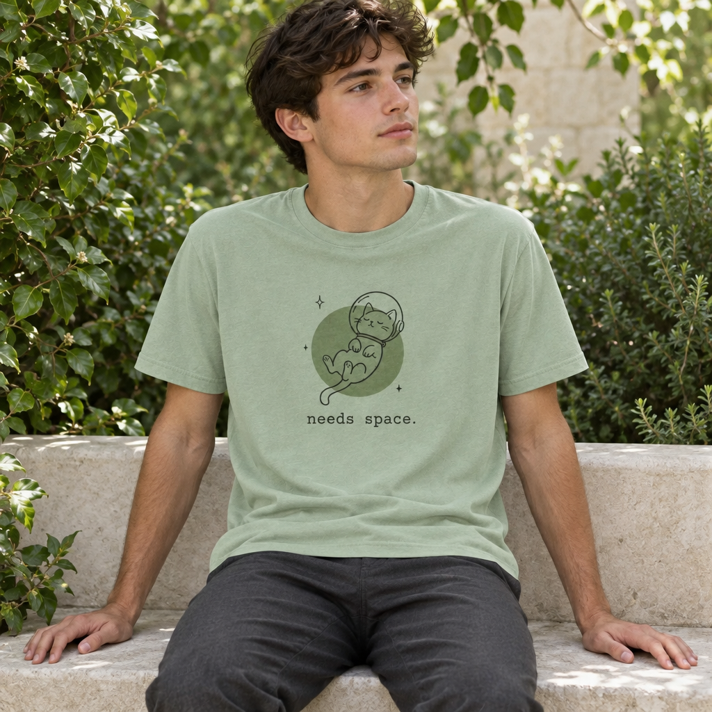 needs space. t-shirt
