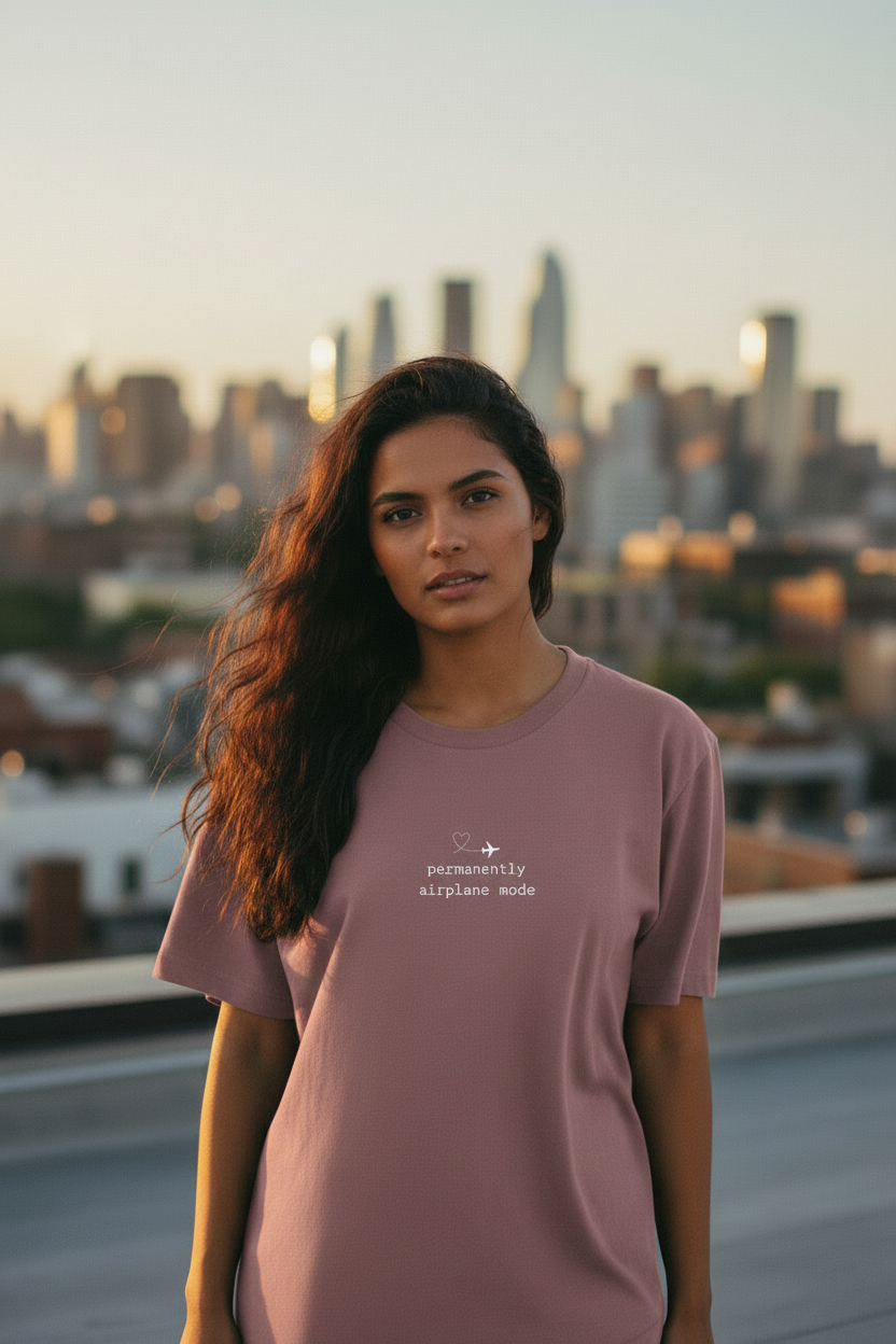 airplane mode - mauve
