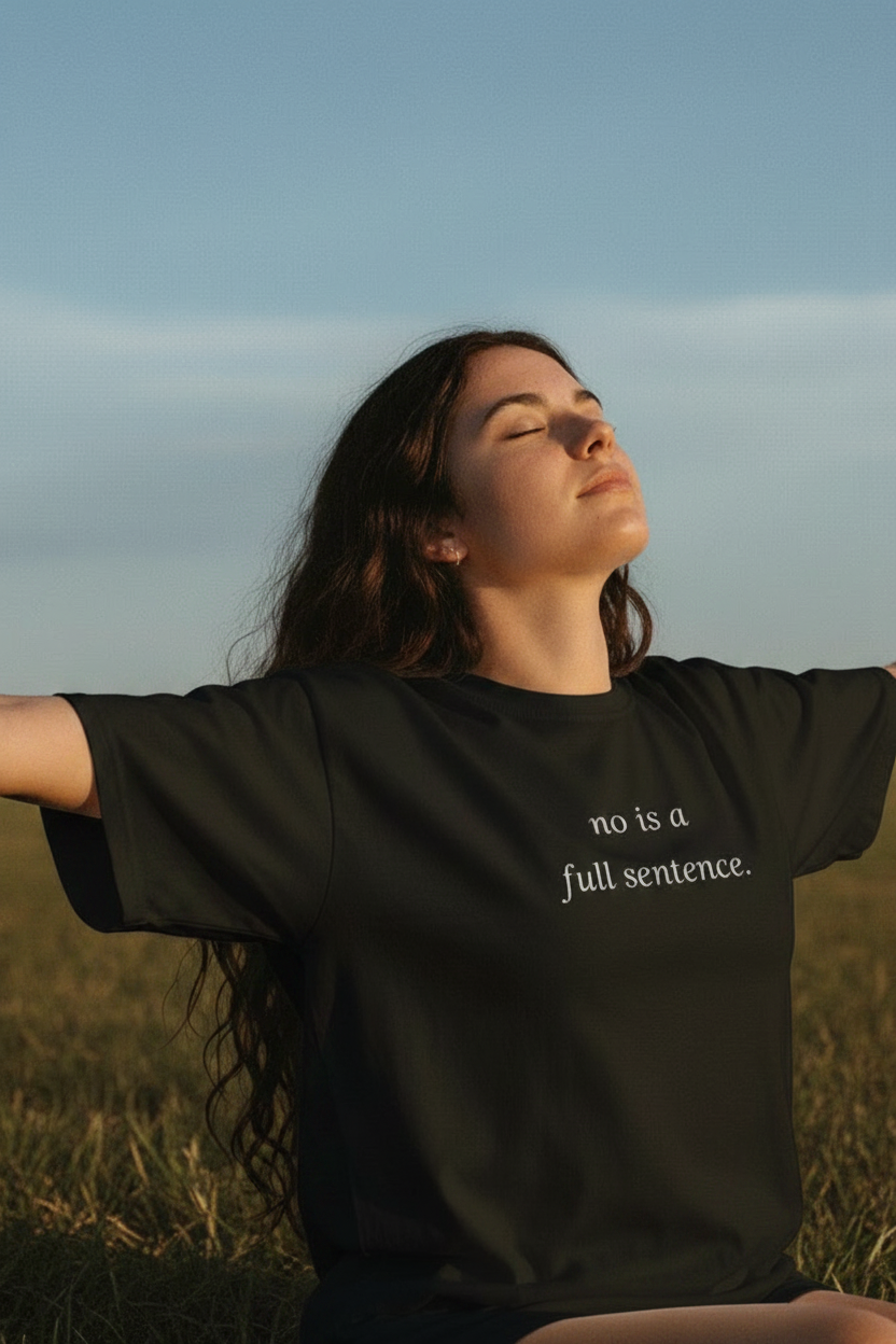 no is a full sentence - black