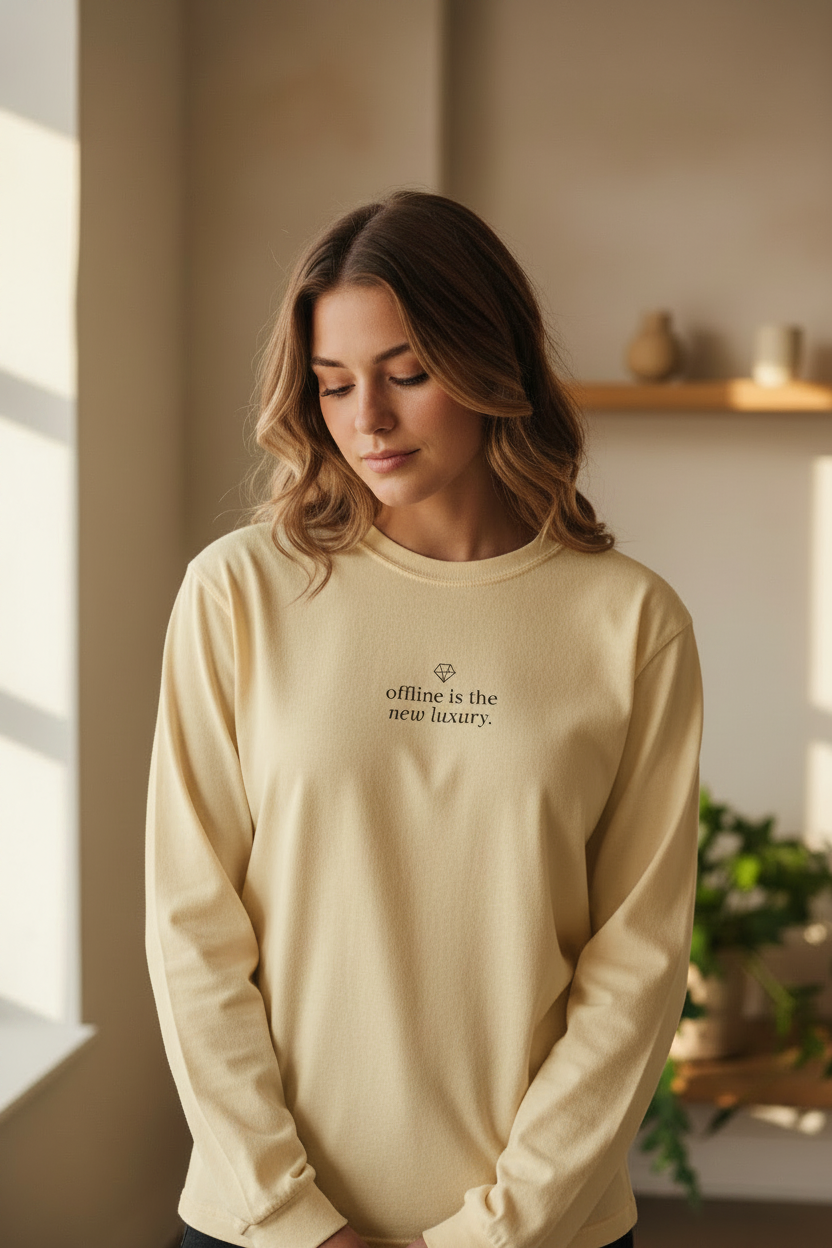 Offline is the new luxury hero - butter