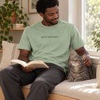 purrs and pages. t-shirt