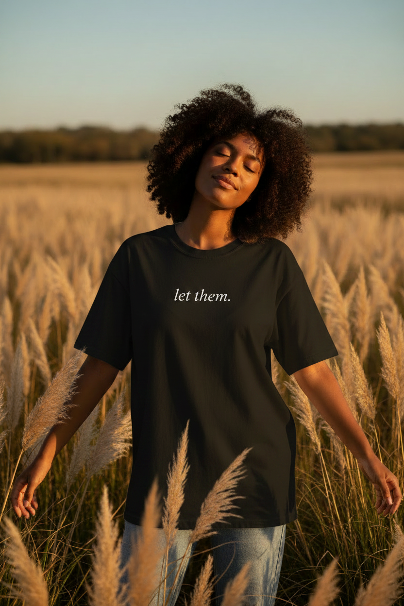 let them - black