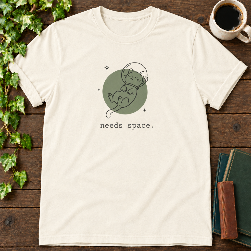 needs space. t-shirt