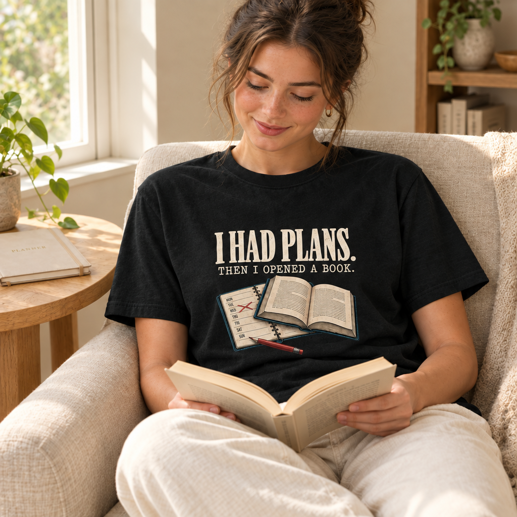 i had plans. t-shirt