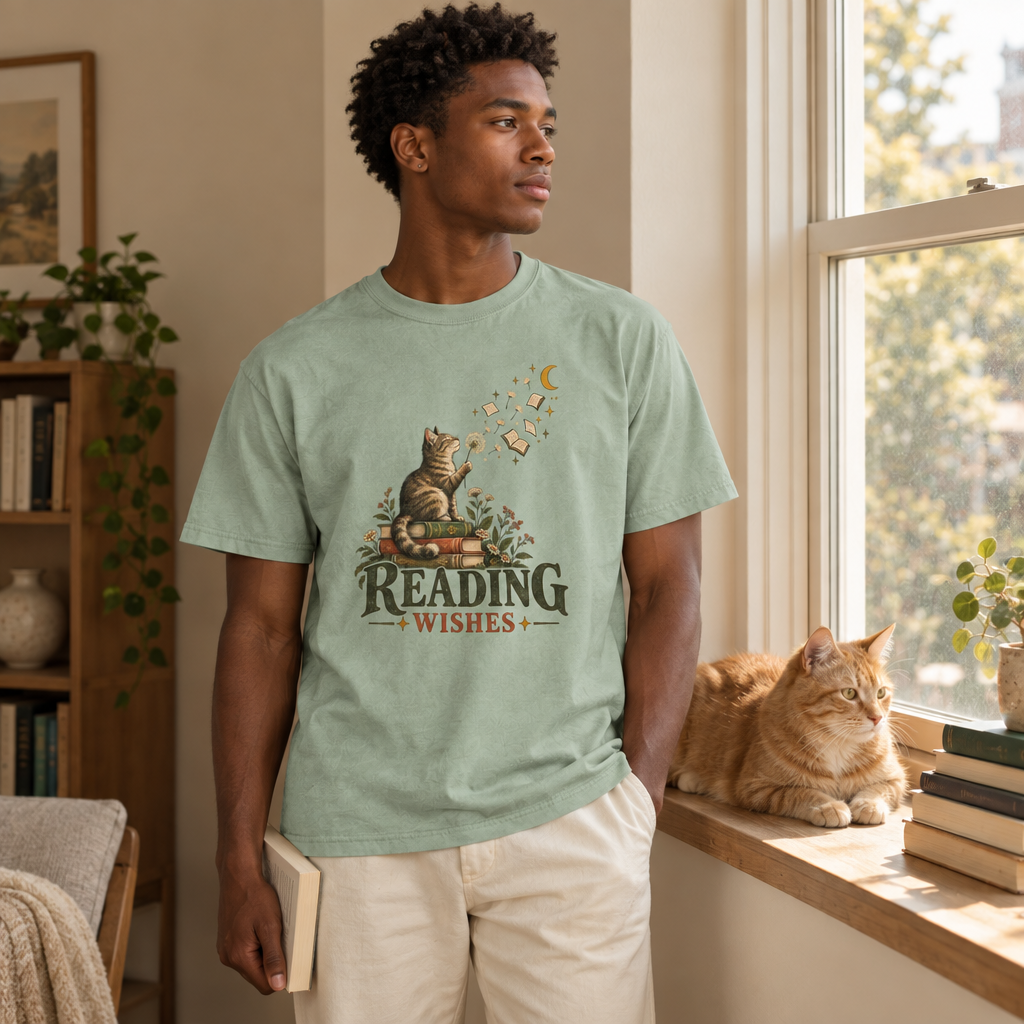 reading wishes. t-shirt