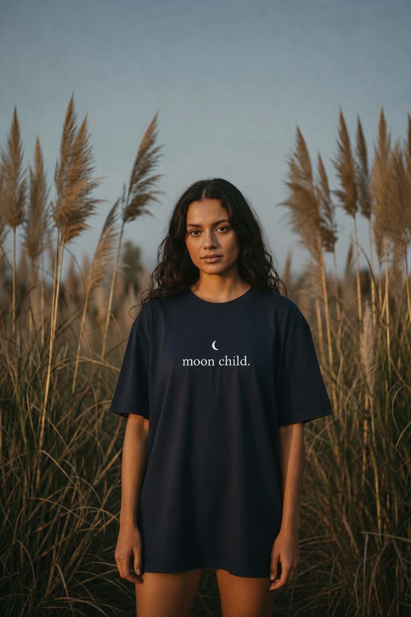 moon child - navy