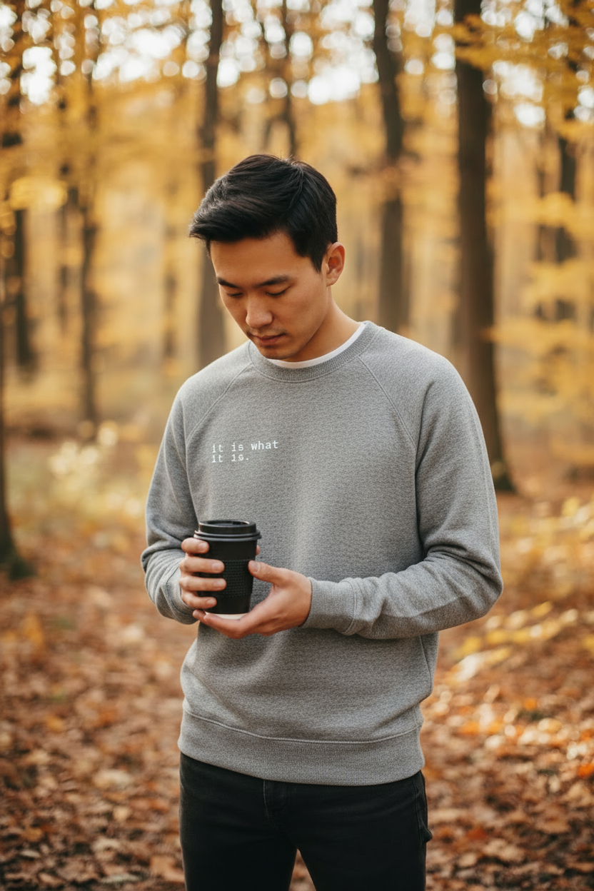 Grey Tri-Blend lifestyle