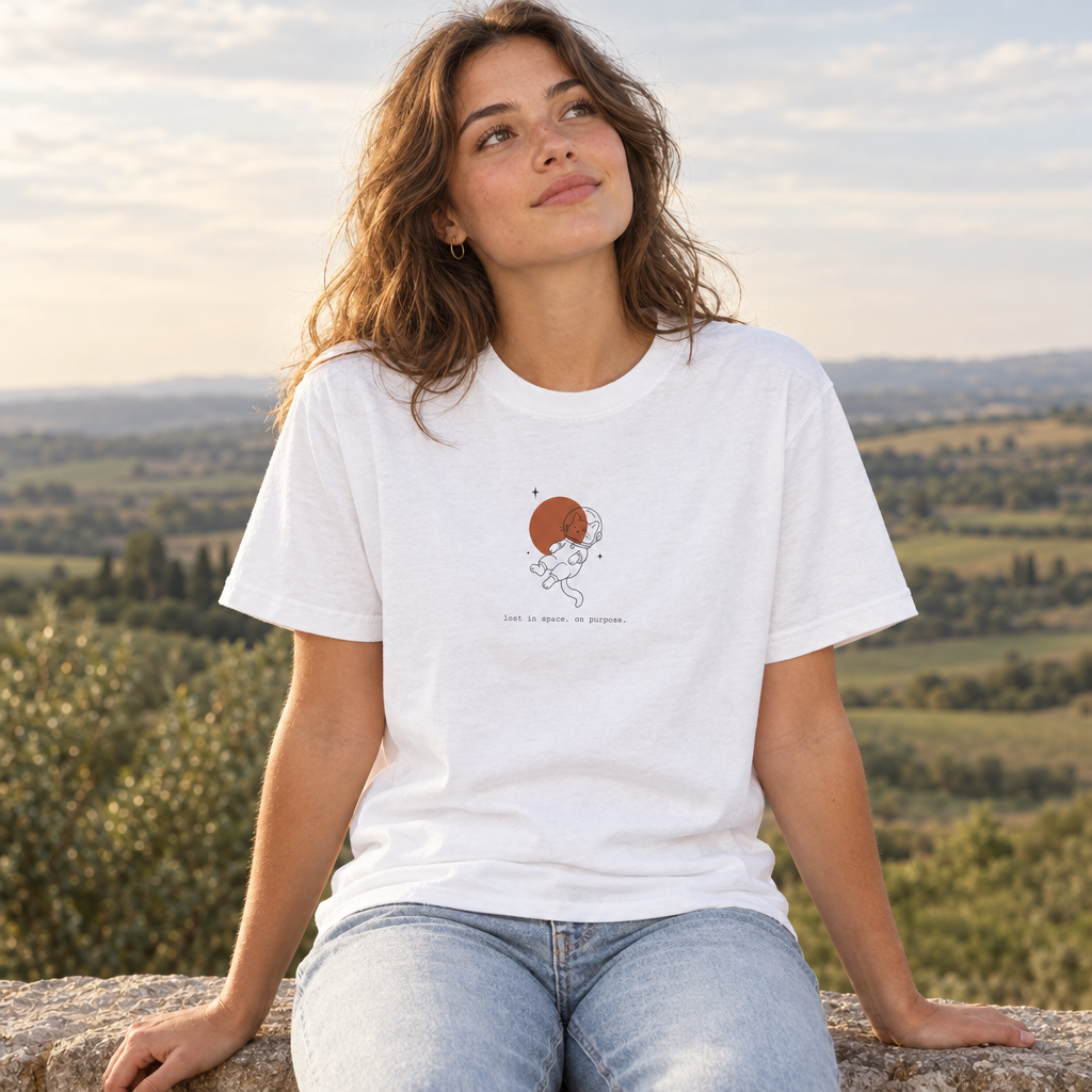 astronaut bear. t-shirt