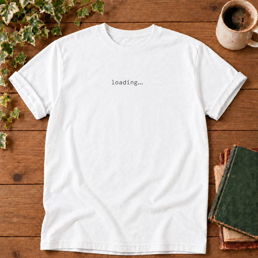 Loading White Comfort Colors flat lay