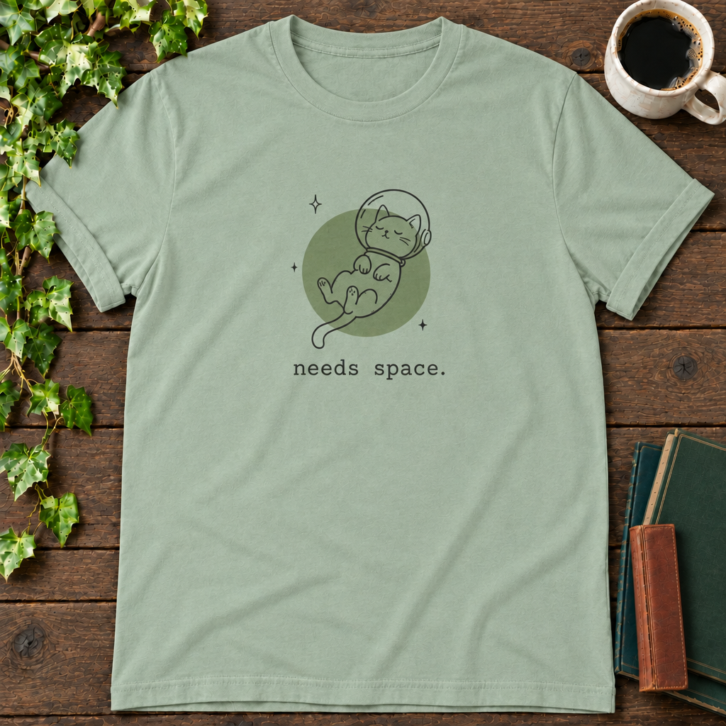 needs space. t-shirt