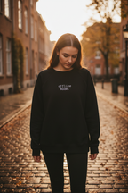 Offline Mode sweatshirt lifestyle shot - black