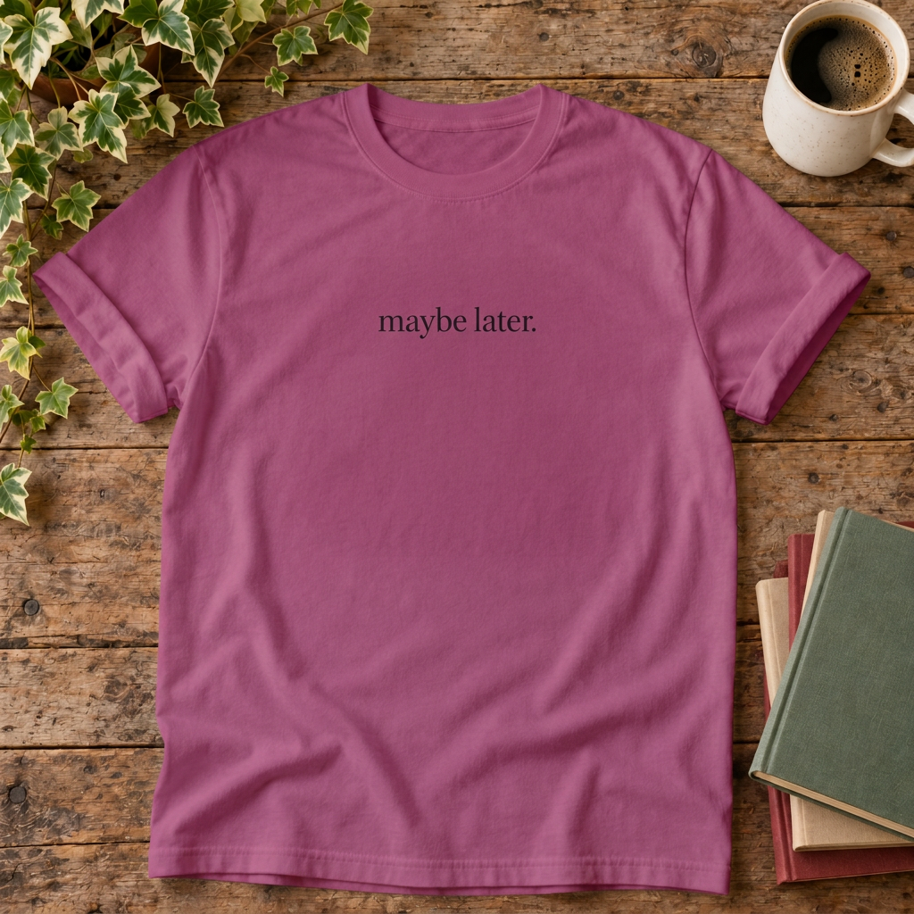 Maybe later. Berry rustic flat lay
