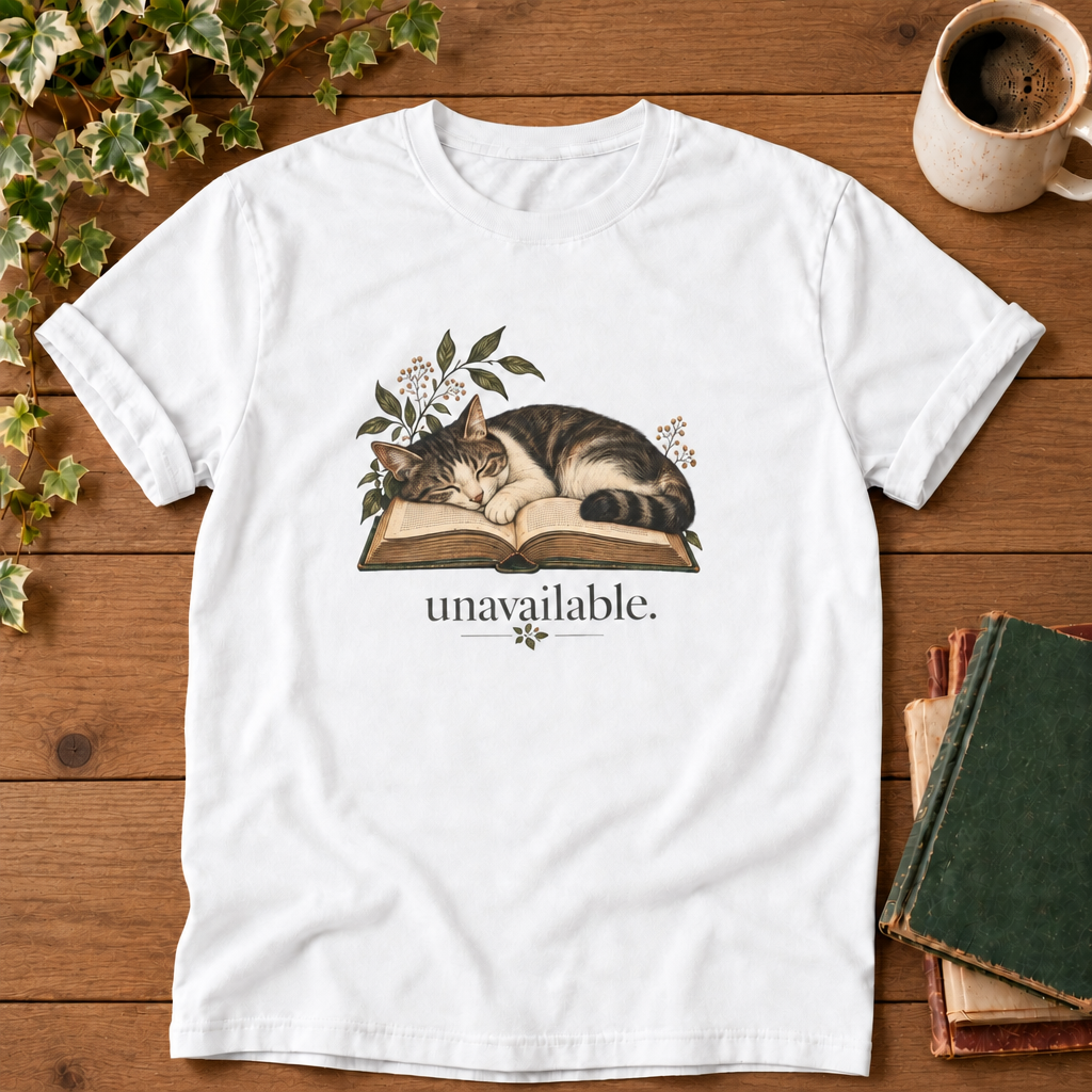 Unavailable cat White Comfort Colors 1717 flat lay