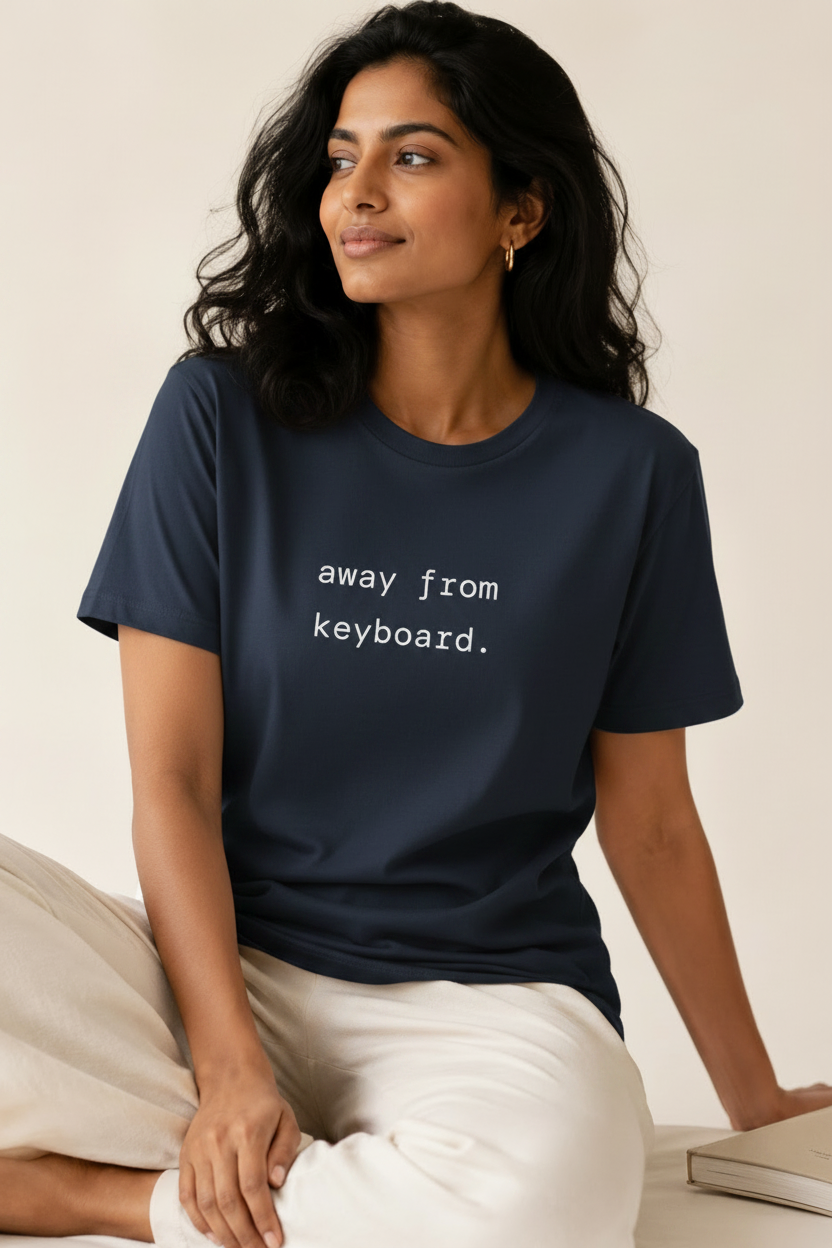 away from keyboard - navy