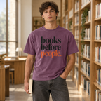 books before people. t-shirt