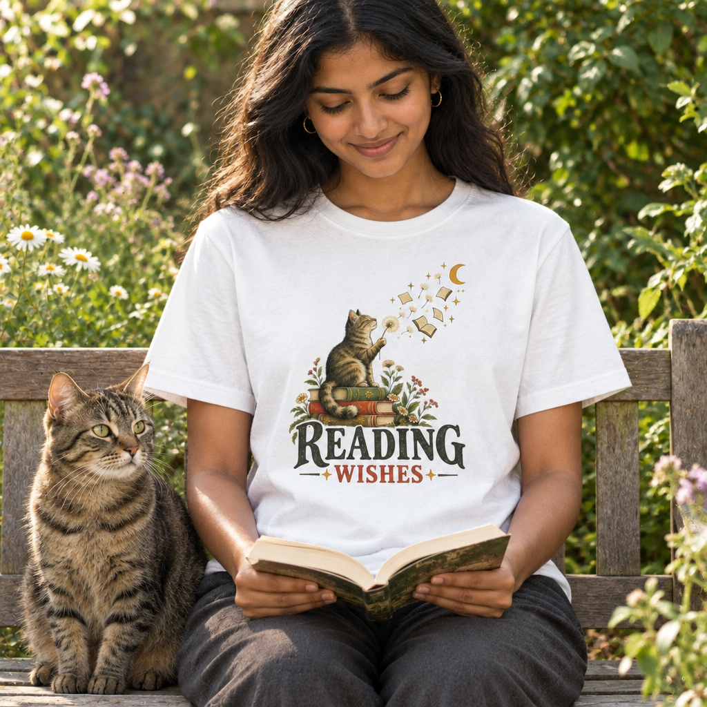 reading wishes. t-shirt