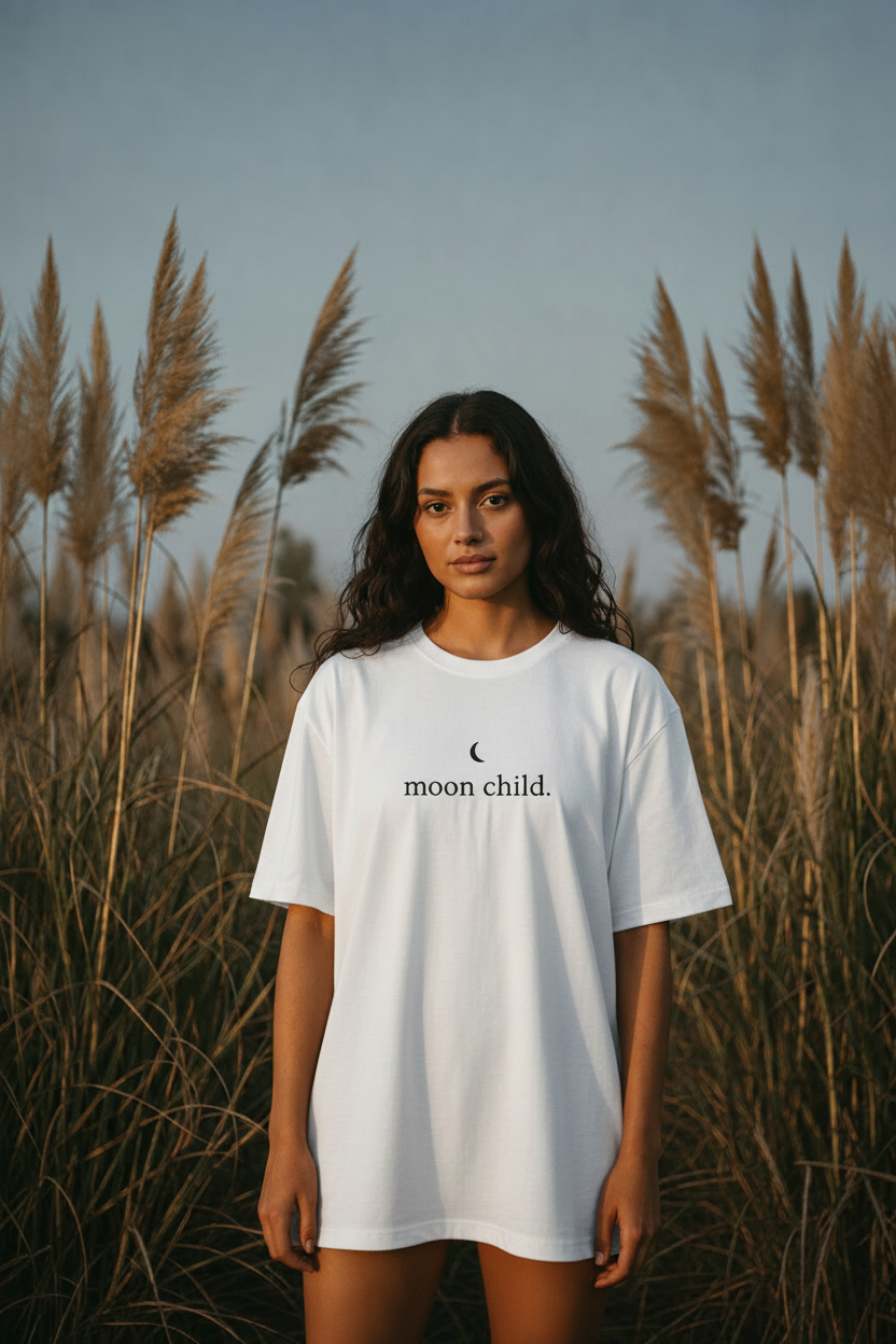 moon child - white
