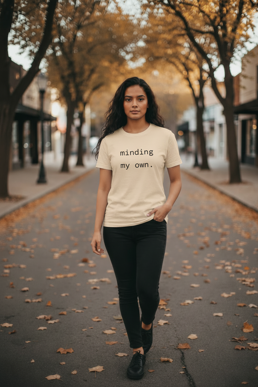minding my own - natural