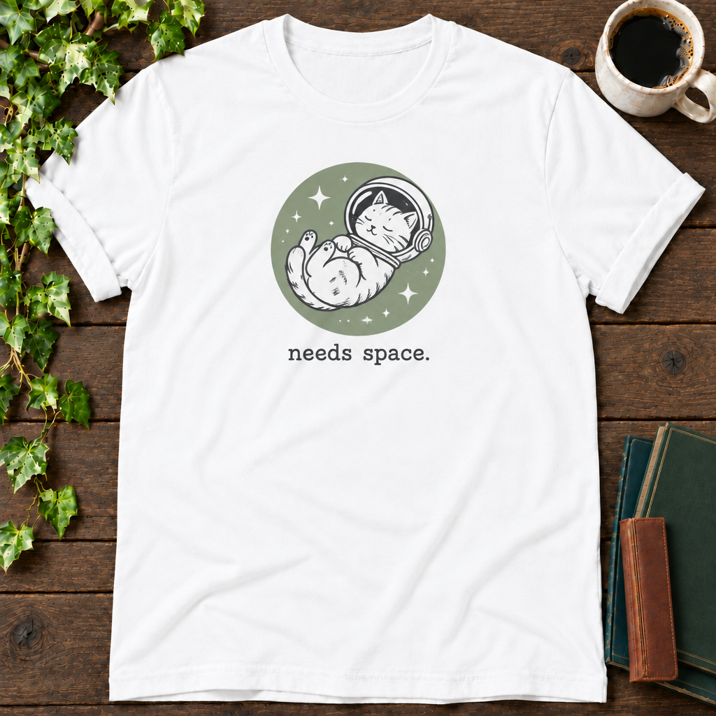 needs space. t-shirt