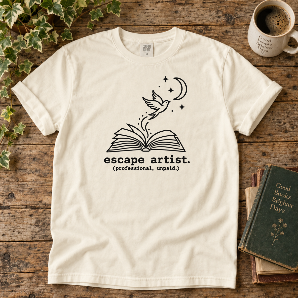 escape artist. t-shirt
