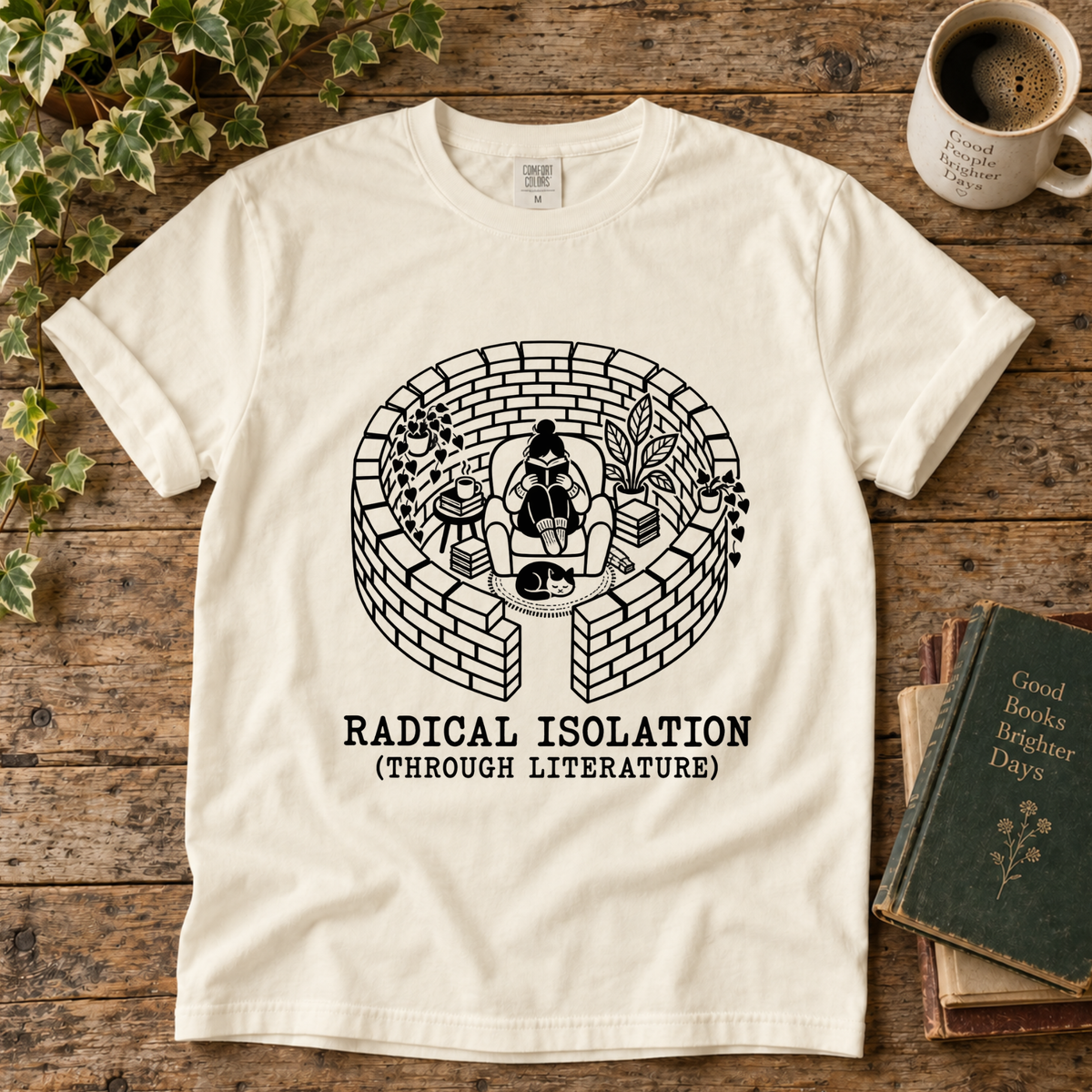 radical isolation. t-shirt