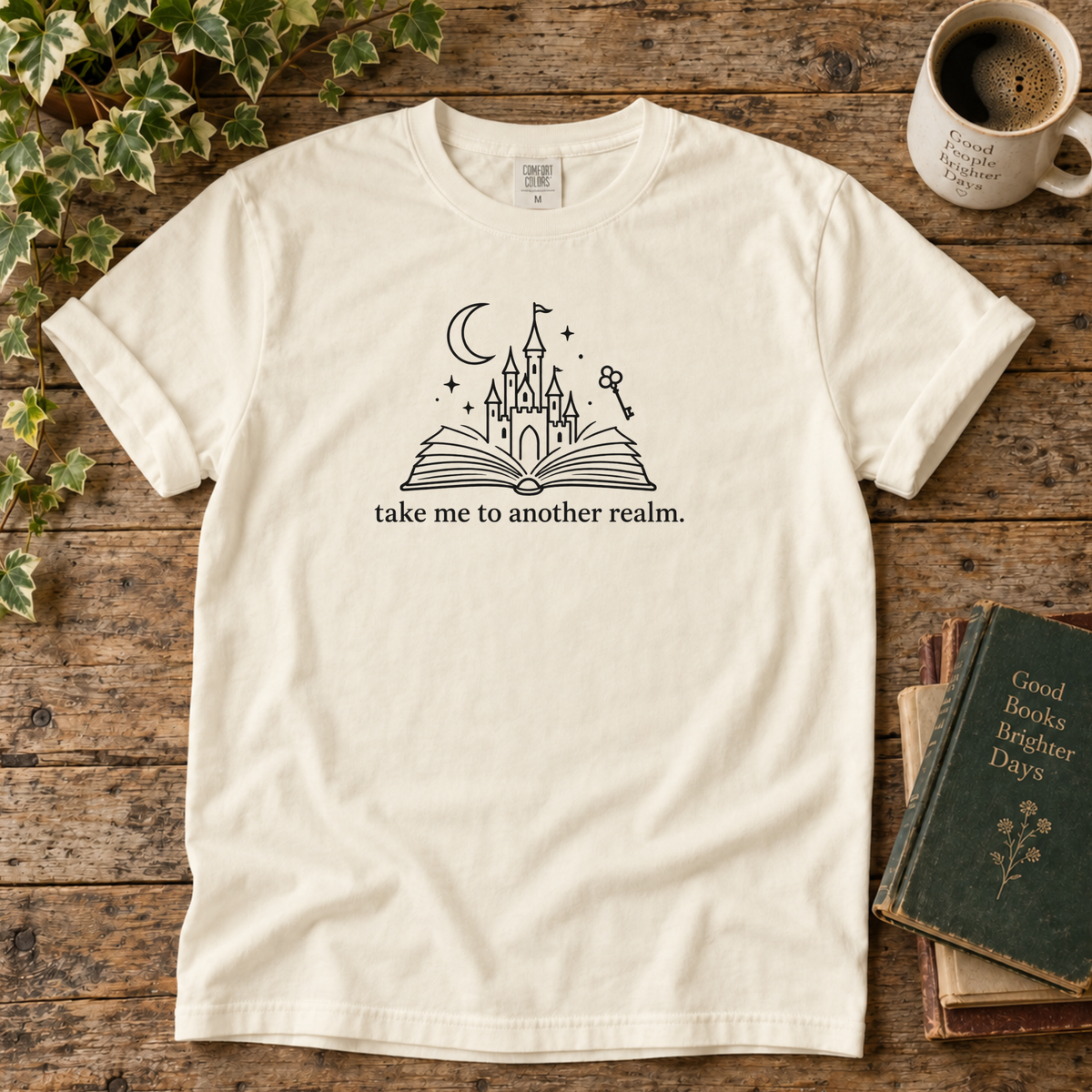 take me to another realm. t-shirt