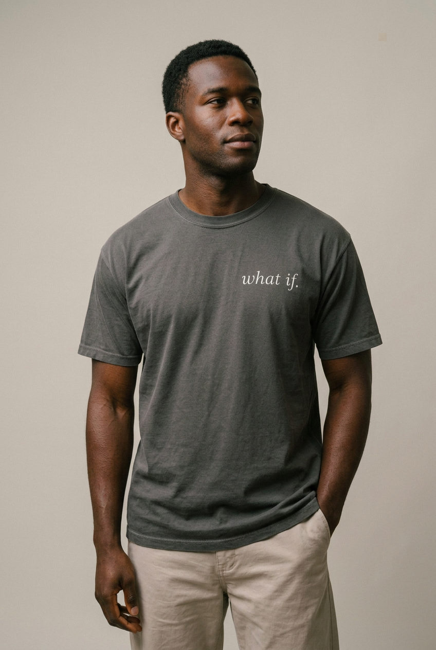 Man in a confident studio pose wearing Pepper