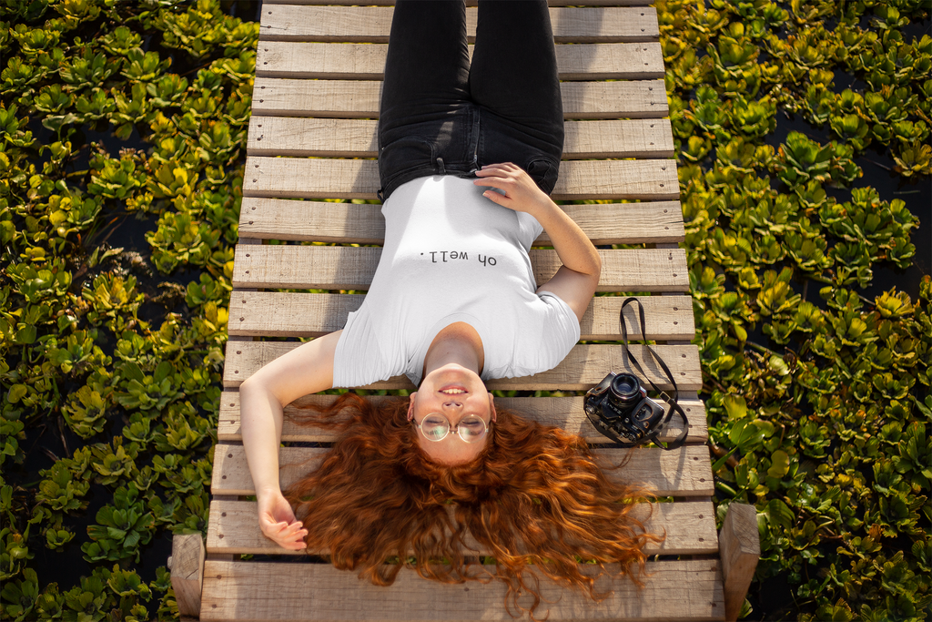 Oh Well. T-Shirt | Minimalist Text | Regular Fit