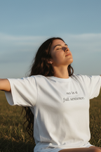 no is a full sentence. t-shirt | regular fit