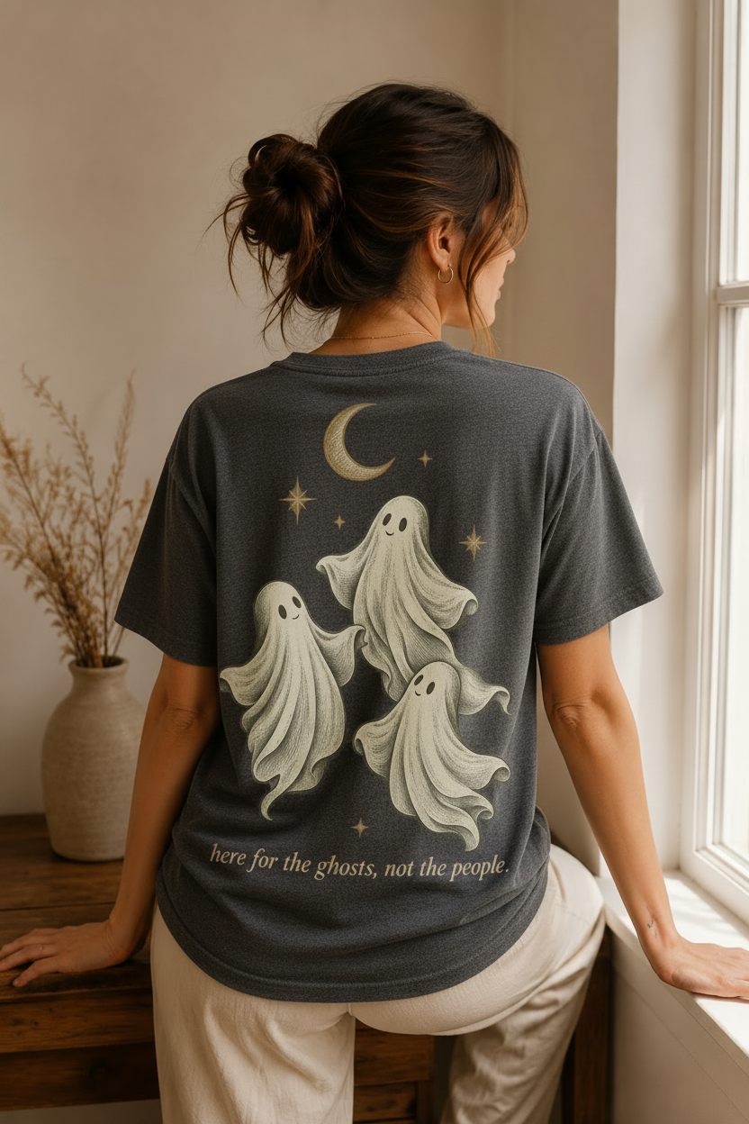 no thanks. ghost t-shirt | regular fit