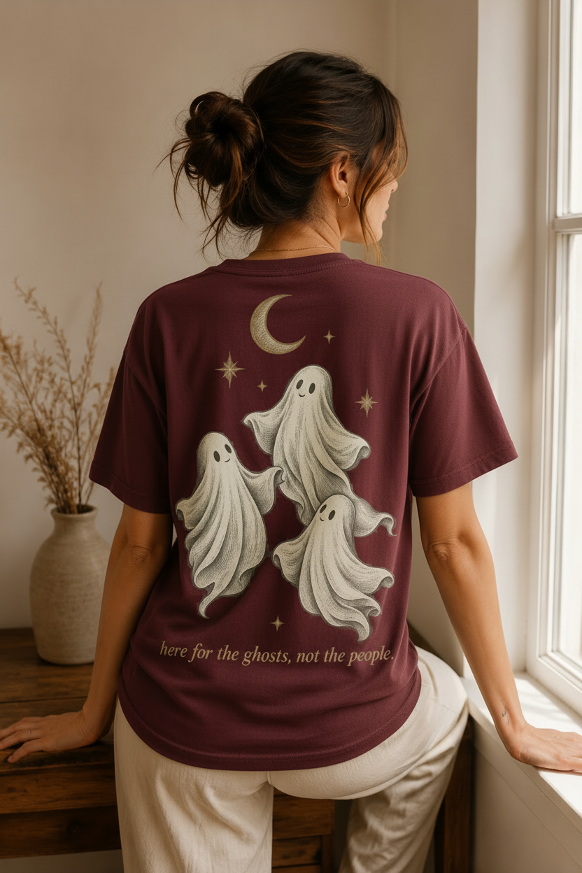 no thanks. ghost t-shirt | regular fit