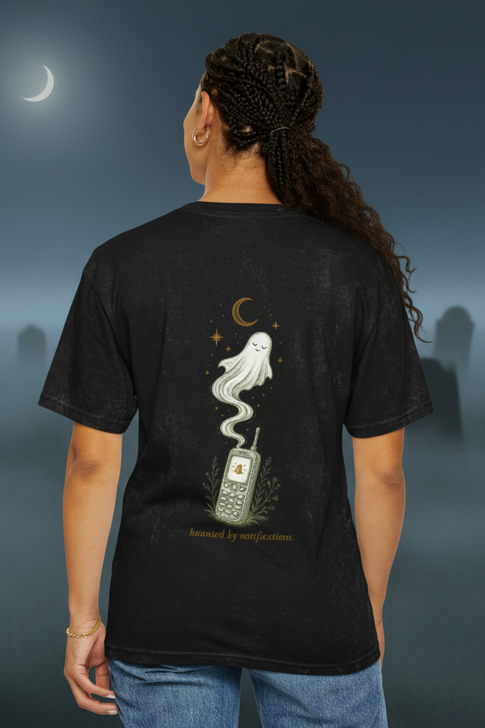 read at 11:47pm. ghost t-shirt | relaxed fit