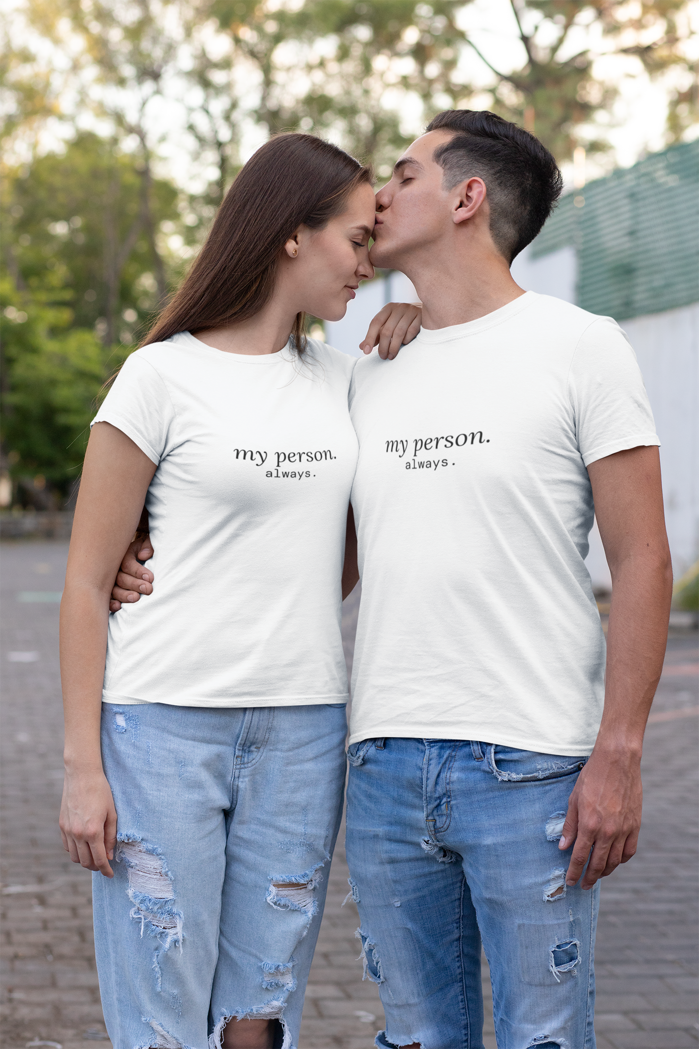 My Person. Always. T-Shirt | Minimalist Text | Regular Fit
